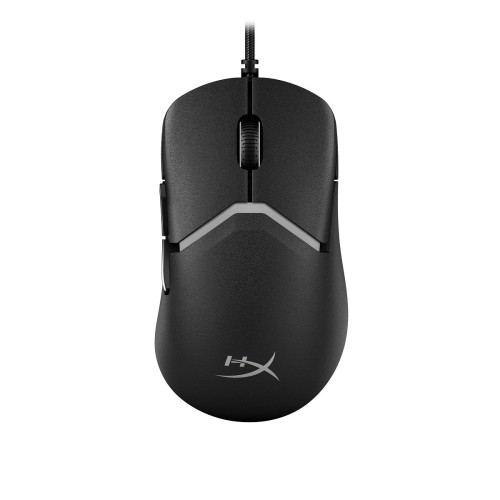 HP HyperX Pulsefire Saga/Herní/Optická/Pro praváky/26 000 DPI/Drátové USB-A/Černá