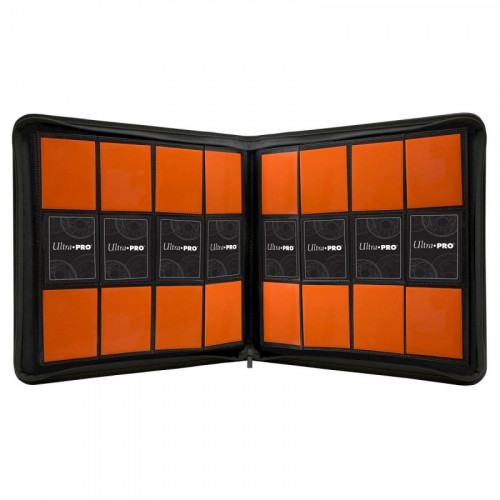 UP Album PRO Binder Zippered na 480 ks kariet, čierny na zips