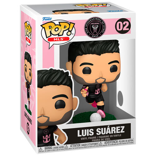 Funko POP MLS: Inter Miami - Luis Suarez (away)