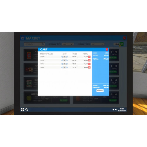 Supermarket Simulator