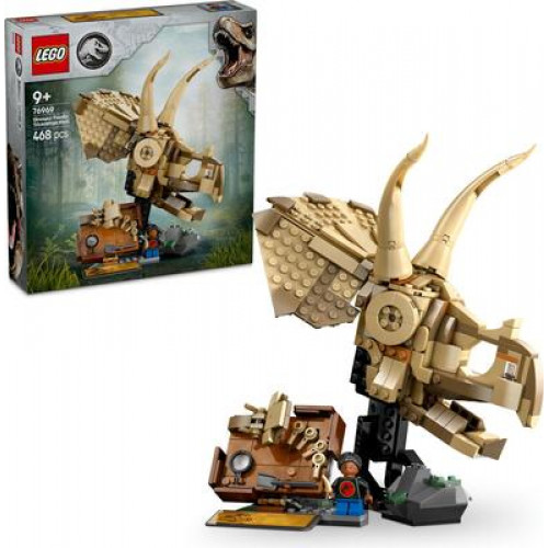 LEGO® Jurassic World™ 76969 Dinosauria: Lebka triceratopsa