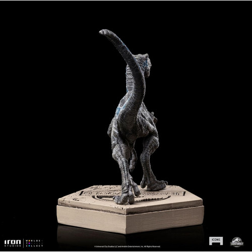 Velociraptor Blue A - Jurassic World - Icons - Iron Studios
