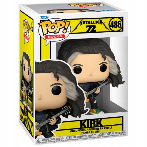 Funko POP Rocks: Metallica - Kirk (72S)