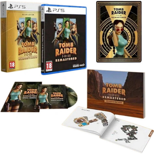 Tomb Raider I-III Remastered Starring Lara Croft: Deluxe Edition